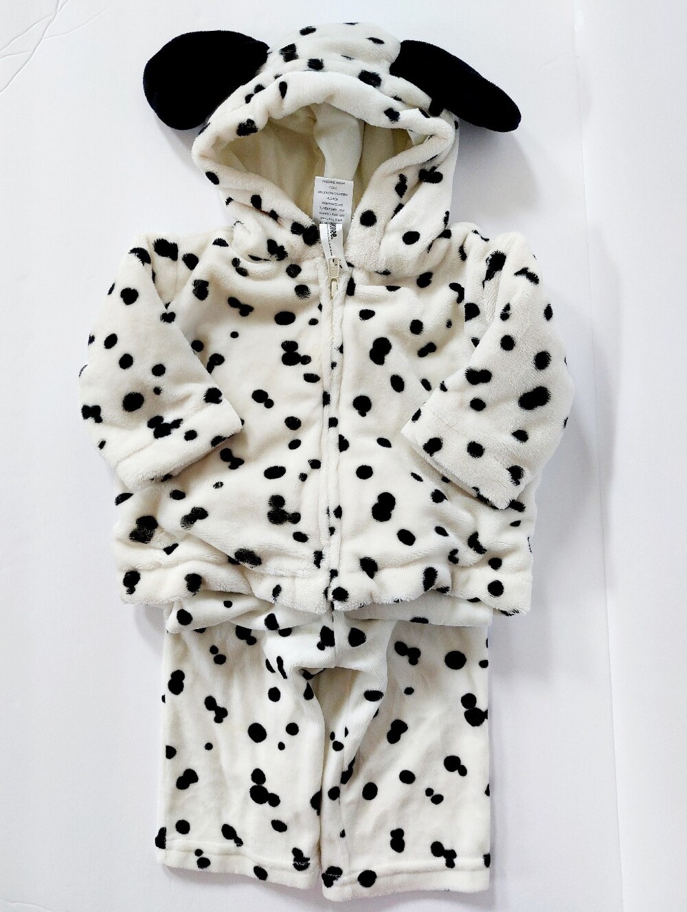 2pc Dalmatian‎ Costume 3-6m Gymboree Halloween Dog Hoodie & Pants